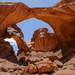 Double Arch at Arches National Park